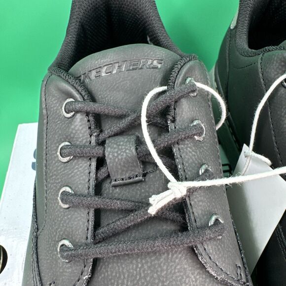 Skechers Hands Free Swift Fit Men’s 10.5 Black Waterproof Casual Lace Sneakers main image 4